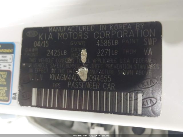 2016 KIA OPTIMA HYBRID KNAGM4AD3G5094655 Photo 8