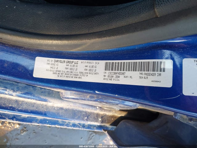 Chrysler 200 S 2015 1C3CCCBB0FN553087 Image 9