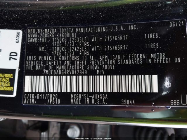 2024 TOYOTA COROLLA CROSS HYBRID 7MUFBABG4RV042949 Photo 8