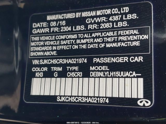 2017 INFINITI QX30 SJKCH5CR3HA021974 Photo 8