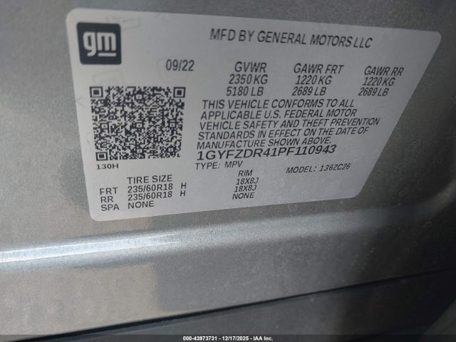 2023 CADILLAC XT4 1GYFZDR41PF110943 Photo 8