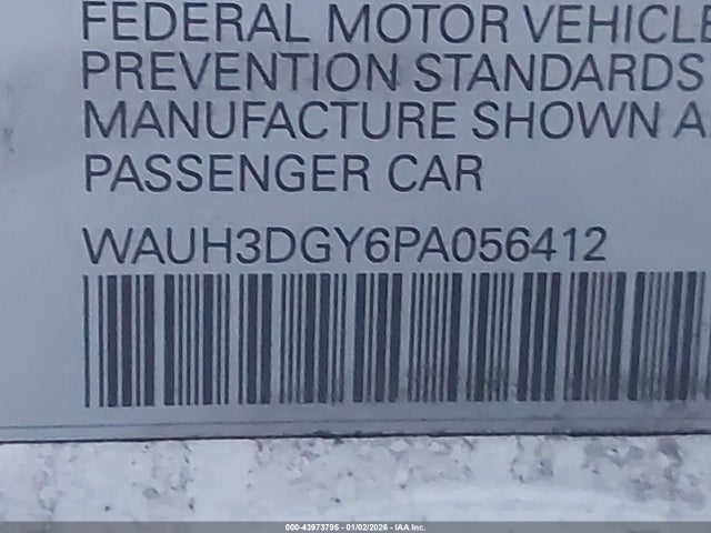 2023 AUDI S3 WAUH3DGY6PA056412 Photo 8