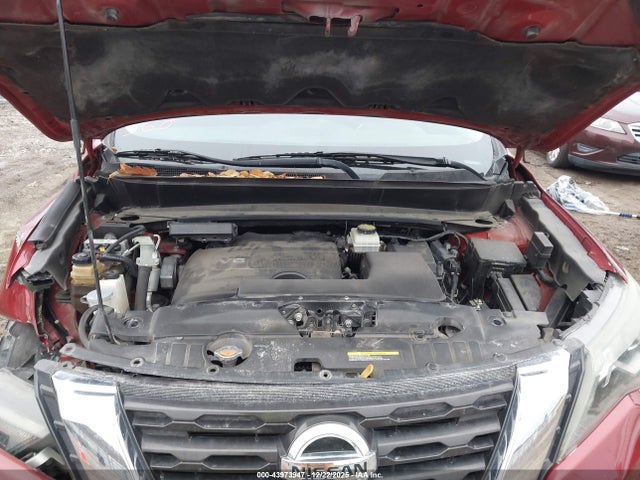 2017 Nissan Pathfinder S მანქანა იყიდება აუქციონზე, vin: 5N1DR2MN6HC687869, აუქციონის ნომერი: 43973947