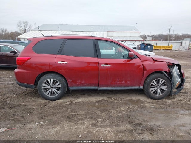 2017 Nissan Pathfinder S მანქანა იყიდება აუქციონზე, vin: 5N1DR2MN6HC687869, აუქციონის ნომერი: 43973947