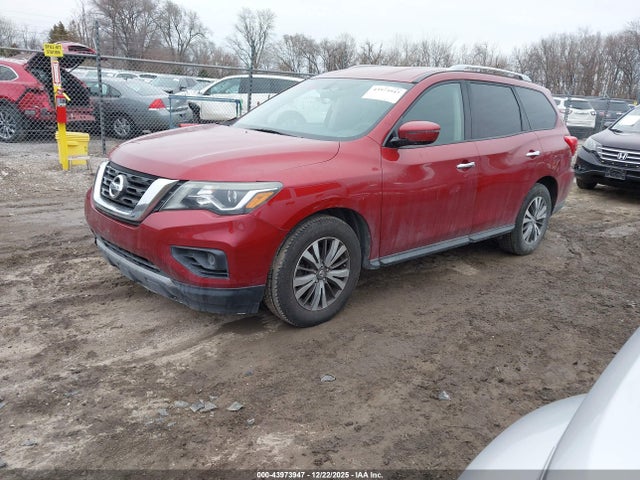 2017 Nissan Pathfinder S მანქანა იყიდება აუქციონზე, vin: 5N1DR2MN6HC687869, აუქციონის ნომერი: 43973947