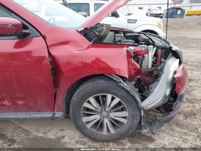 2017 Nissan Pathfinder S მანქანა იყიდება აუქციონზე, vin: 5N1DR2MN6HC687869, აუქციონის ნომერი: 43973947