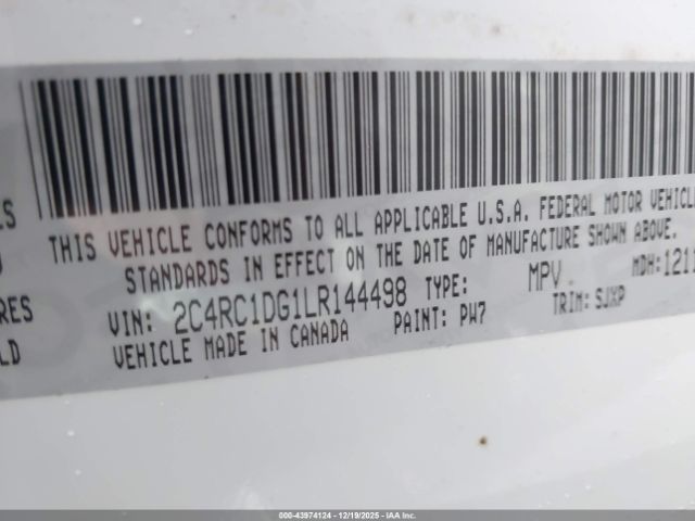 2020 CHRYSLER VOYAGER 2C4RC1DG1LR144498 Photo 8