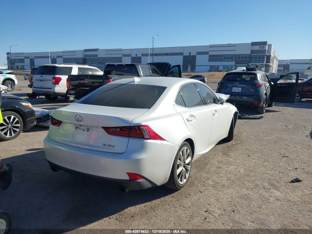 Продаж на аукціоні авто 2015 Lexus Is 250, vin: JTHBF1D29F5067425, номер лоту: 43974432