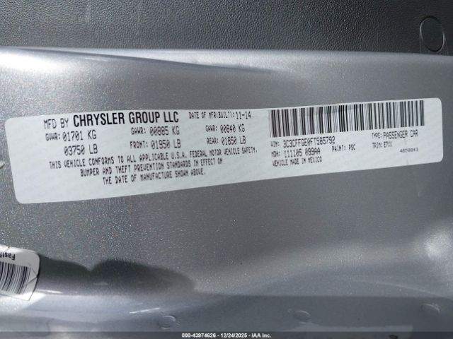 2015 FIAT 500E 3C3CFFGE0FT585792 Photo 8