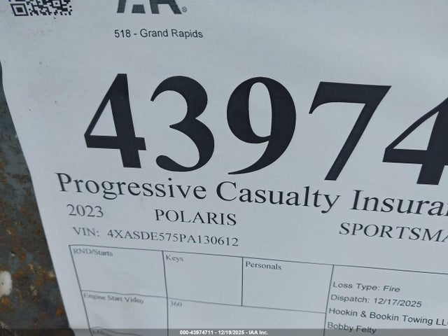 2023 POLARIS SPORTSMAN 4XASDE575PA130612 Photo 9