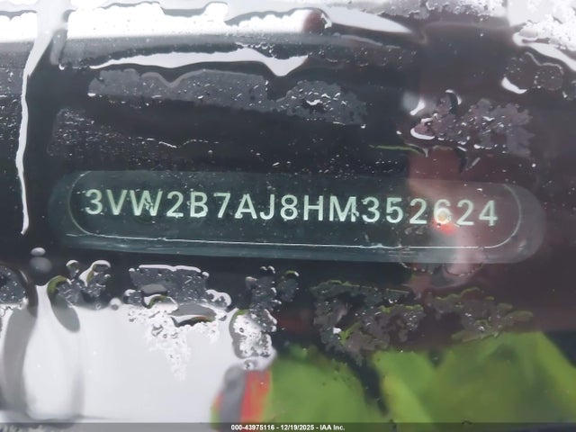 Aukcja sprzedaży 2017 Volkswagen Jetta 1.4t S, vin: 3VW2B7AJ8HM352624, numer aukcji: 43975116