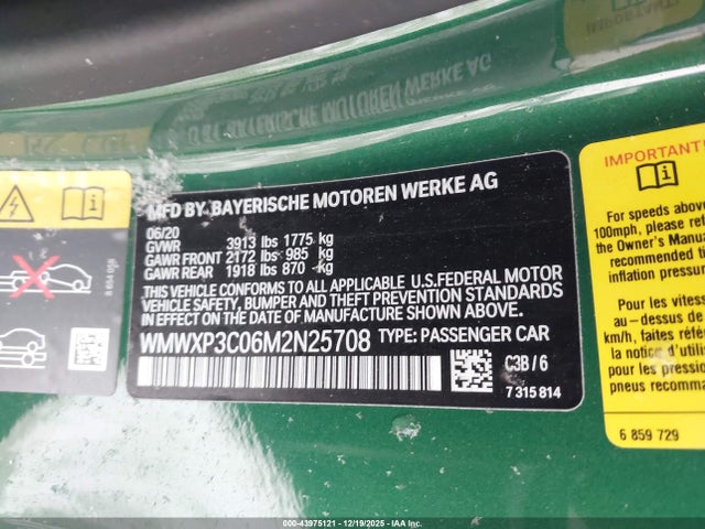 2021 MINI SE HARDTOP WMWXP3C06M2N25708 Photo 8