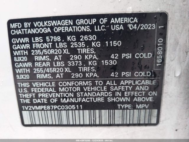 2023 VOLKSWAGEN ID.4 1V2VMPE87PC030511 Photo 8