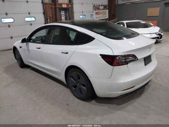 2022 TESLA MODEL 3 5YJ3E1EA0NF206921 Photo 2