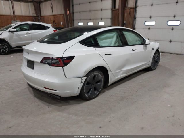 2022 TESLA MODEL 3 5YJ3E1EA0NF206921 Photo 3