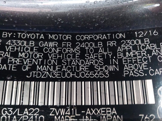 Toyota Prius V Four 2017 JTDZN3EU0HJ065653 Image 9