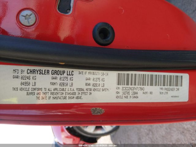 2015 DODGE CHALLENGER 2C3CDZAG3FH717843 Photo 8