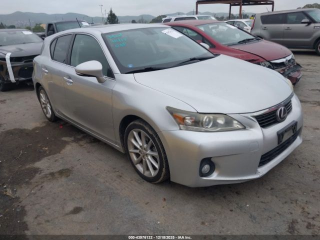 2013 LEXUS CT 200H JTHKD5BH6D2154704