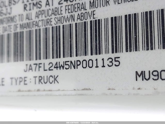 1992 MITSUBISHI MIGHTY MAX / S JA7FL24W5NP001135 Photo 8