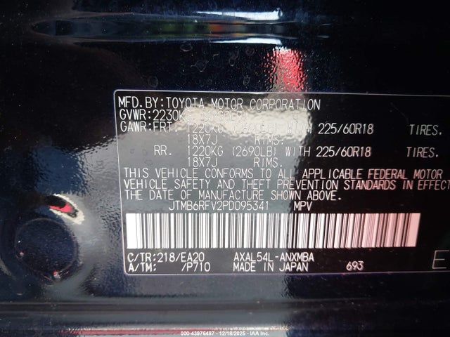 Toyota Rav4 Hybrid Xle Premium 2023 JTMB6RFV2PD095341 Image 9