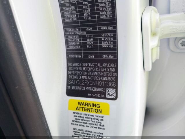 2022 LAND ROVER DISCOVERY SPORT SALCL2FX0NH911368 Photo 8