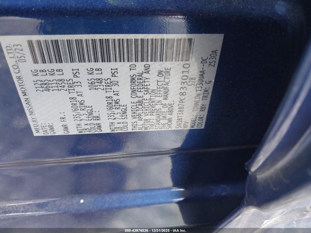 Nissan Rogue Sv Intelligent Awd 2023 5N1BT3BB7PC833010 Image 9
