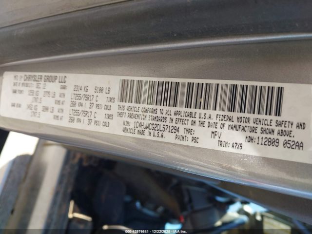 2013 JEEP WRANGLER 1C4HJWCG2DL571294 Photo 8
