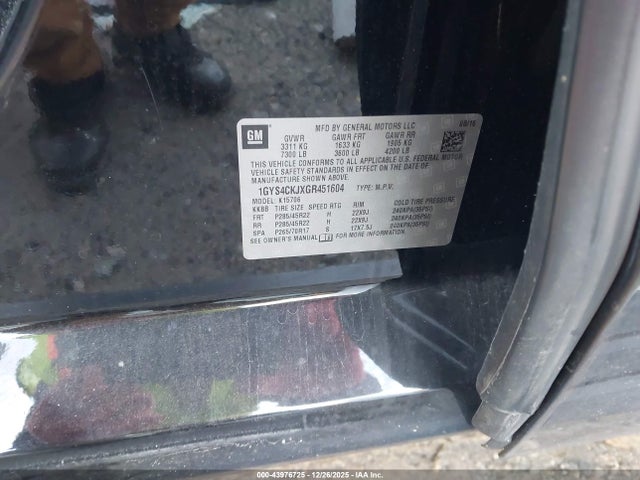 2016 CADILLAC ESCALADE 1GYS4CKJXGR451604 Photo 8