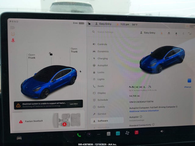 2020 TESLA MODEL 3 5YJ3E1EA1LF739714 Photo 6