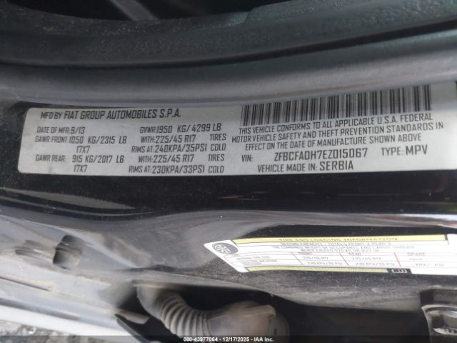 2014 FIAT 500L ZFBCFADH7EZ015067 Photo 8