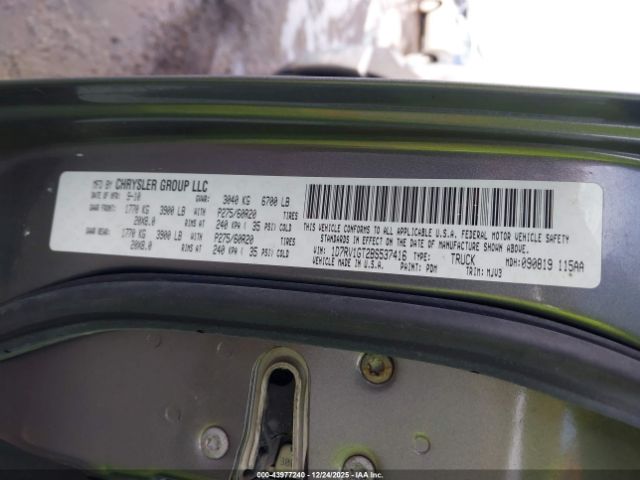 2011 RAM RAM 1500 1D7RV1GT2BS537416 Photo 8