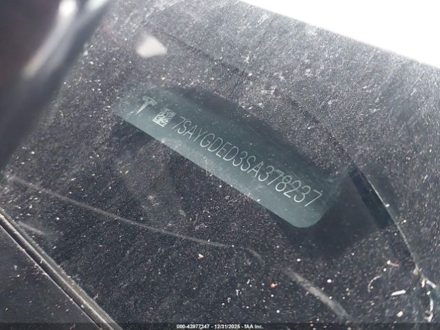 2025 TESLA MODEL Y 7SAYGDED3SA378237 Photo 8