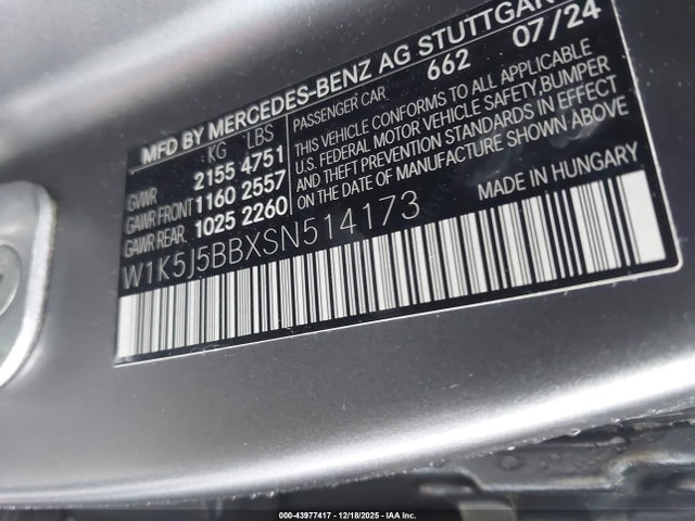2025 MERCEDES-BENZ AMG CLA 35 W1K5J5BBXSN514173 Photo 8