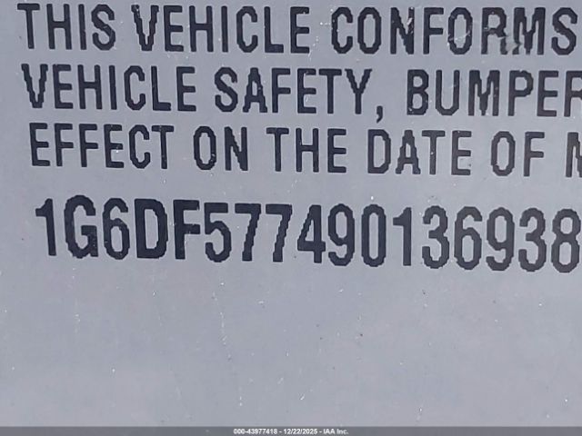 2009 CADILLAC CTS 1G6DF577490136938 Photo 8