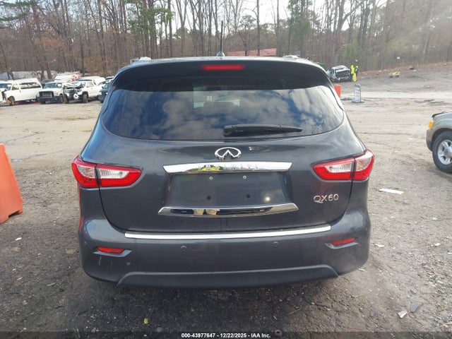 2014 Infiniti Qx60 მანქანა იყიდება აუქციონზე, vin: 5N1AL0MM4EC537500, აუქციონის ნომერი: 43977647