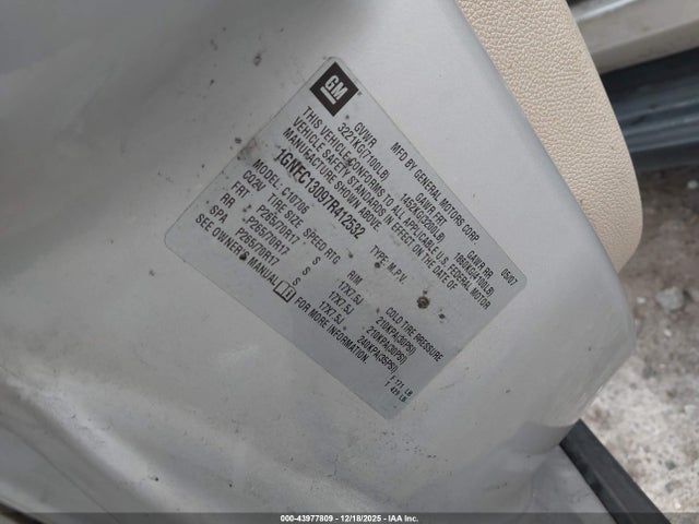 2007 CHEVROLET TAHOE 1GNFC13097R412532 Photo 8