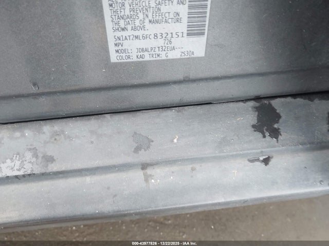Nissan ROGUE S 2015 5N1AT2ML6FC832151 Image 9