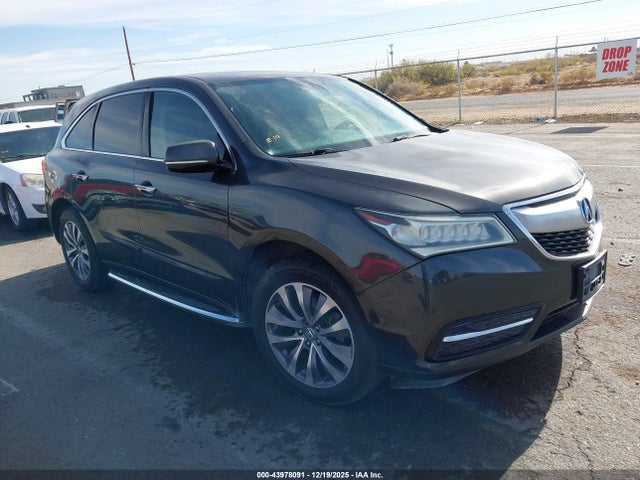 2014 ACURA MDX 5FRYD4H4XEB017613 Photo 0