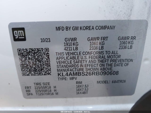 Buick Encore Gx Preferred Fwd 2024 KL4AMBS26RB090608 Image 8