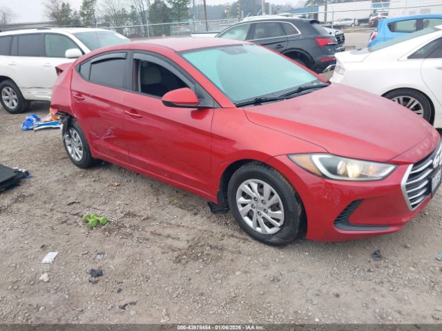 2017 HYUNDAI ELANTRA 5NPD74LF0HH096702
