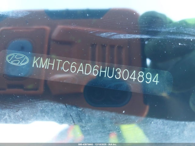 Продаж на аукціоні авто 2017 Hyundai Veloster, vin: KMHTC6AD6HU304894, номер лоту: 43978665
