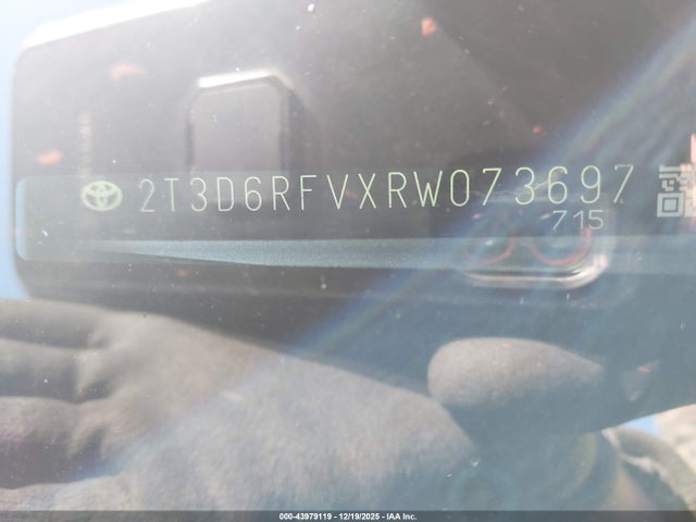 2024 Toyota Rav4 Hybrid Limited მანქანა იყიდება აუქციონზე, vin: 2T3D6RFVXRW073697, აუქციონის ნომერი: 43979119