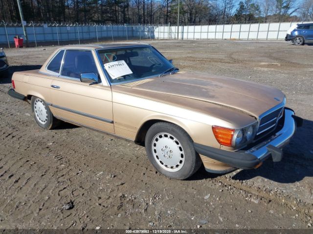 1984 MERCEDES-BENZ 380 WDBBA45AXEA012235