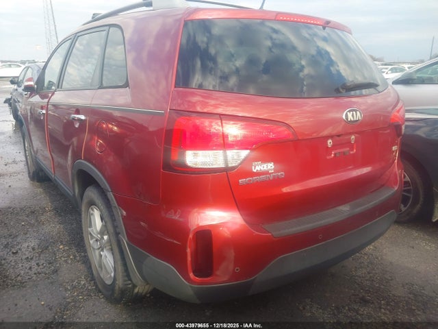 Продажа на аукционе авто 2015 Kia Sorento Lx, vin: 5XYKT3A64FG599752, номер лота: 43979655