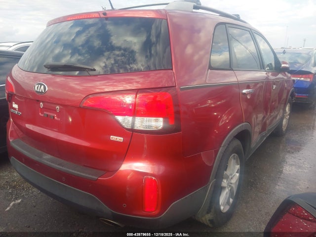 Продажа на аукционе авто 2015 Kia Sorento Lx, vin: 5XYKT3A64FG599752, номер лота: 43979655