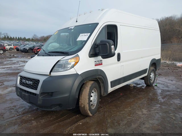 43979820 :رقم المزاد ، 3C6TRVBG3KE547047 vin ، 2019 Ram Promaster 1500 High Roof 136 Wb مزاد بيع