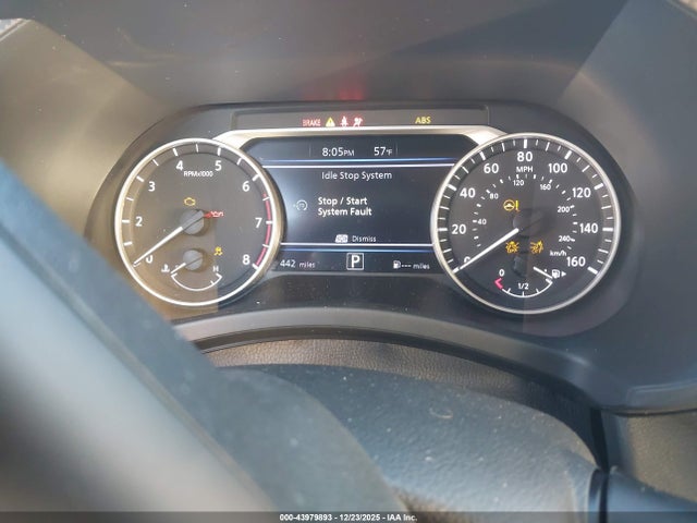 43979893 :رقم المزاد ، 3N1AB8CVXSY405427 vin ، 2025 Nissan Sentra Sv مزاد بيع