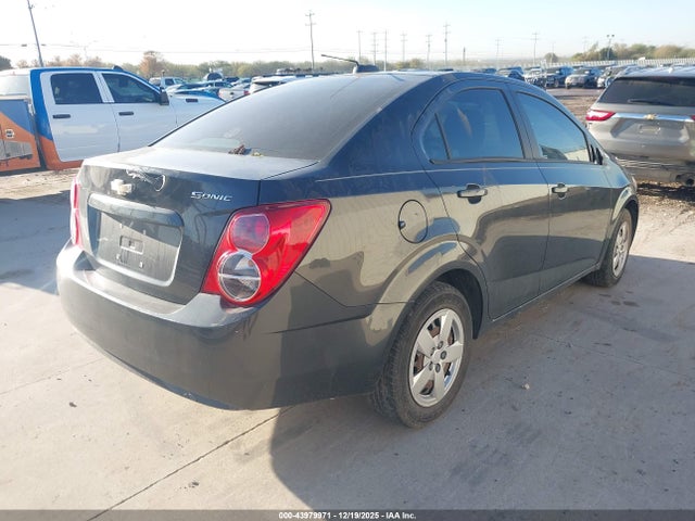 Продаж на аукціоні авто 2016 Chevrolet Sonic Ls Auto, vin: 1G1JA5SH3G4108996, номер лоту: 43979971