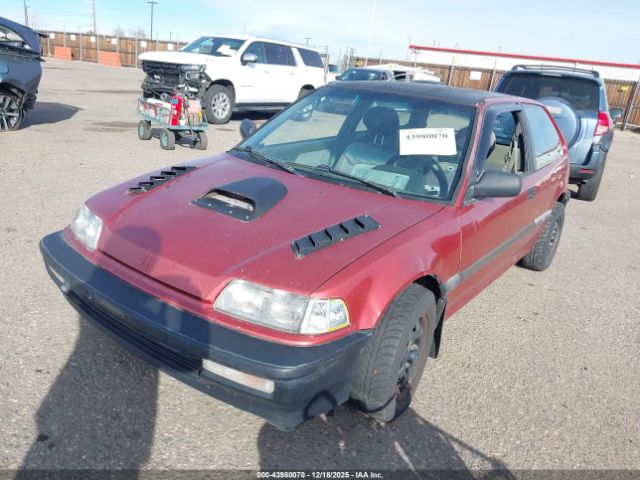1990 HONDA CIVIC 2HGED6450LH529176 Photo 1