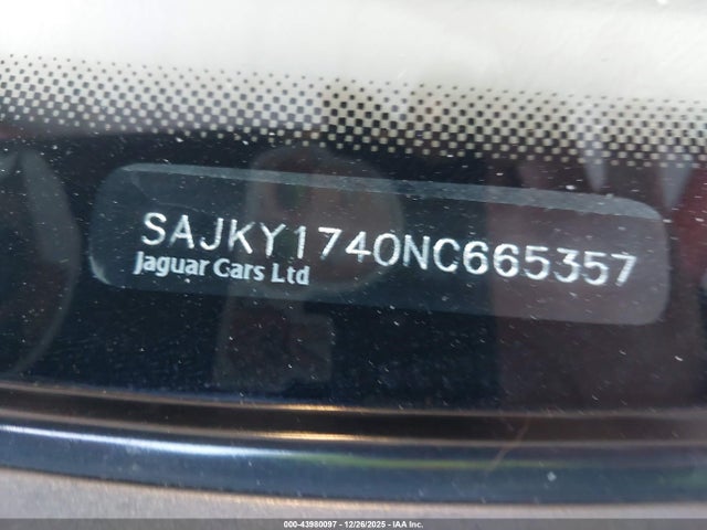 1992 JAGUAR XJ6 SAJKY1740NC665357 Photo 8